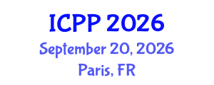 International Conference on Psychiatry and Psychology (ICPP) September 20, 2026 - Paris, France International Conference on Psychiatry and Psychology (ICPP) September 20, 2026 - Paris, France