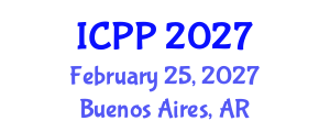 International Conference on Psychiatry and Psychology (ICPP) February 25, 2027 - Buenos Aires, Argentina International Conference on Psychiatry and Psychology (ICPP) February 25, 2027 - Buenos Aires, Argentina