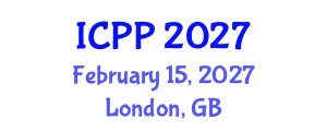 International Conference on Psychiatry and Psychology (ICPP) February 15, 2027 - London, United Kingdom International Conference on Psychiatry and Psychology (ICPP) February 15, 2027 - London, United Kingdom
