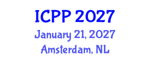 International Conference on Psychiatry and Psychology (ICPP) January 21, 2027 - Amsterdam, Netherlands International Conference on Psychiatry and Psychology (ICPP) January 21, 2027 - Amsterdam, Netherlands