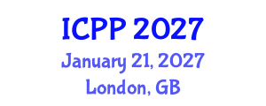 International Conference on Psychiatry and Psychology (ICPP) January 21, 2027 - London, United Kingdom International Conference on Psychiatry and Psychology (ICPP) January 21, 2027 - London, United Kingdom