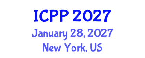 International Conference on Psychiatry and Psychology (ICPP) January 28, 2027 - New York, United States International Conference on Psychiatry and Psychology (ICPP) January 28, 2027 - New York, United States
