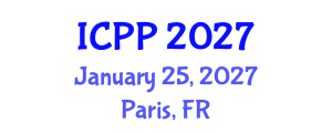 International Conference on Psychiatry and Psychology (ICPP) January 25, 2027 - Paris, France International Conference on Psychiatry and Psychology (ICPP) January 25, 2027 - Paris, France