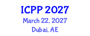 International Conference on Psychiatry and Psychology (ICPP) March 22, 2027 - Dubai, United Arab Emirates International Conference on Psychiatry and Psychology (ICPP) March 22, 2027 - Dubai, United Arab Emirates