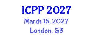 International Conference on Psychiatry and Psychology (ICPP) March 15, 2027 - London, United Kingdom International Conference on Psychiatry and Psychology (ICPP) March 15, 2027 - London, United Kingdom