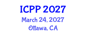 International Conference on Psychiatry and Psychology (ICPP) March 24, 2027 - Ottawa, Canada International Conference on Psychiatry and Psychology (ICPP) March 24, 2027 - Ottawa, Canada