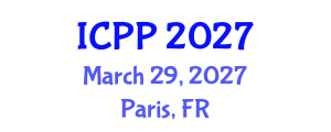International Conference on Psychiatry and Psychology (ICPP) March 29, 2027 - Paris, France International Conference on Psychiatry and Psychology (ICPP) March 29, 2027 - Paris, France