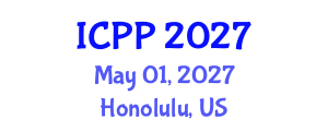 International Conference on Psychiatry and Psychology (ICPP) May 01, 2027 - Honolulu, United States International Conference on Psychiatry and Psychology (ICPP) May 01, 2027 - Honolulu, United States