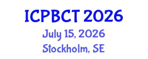 International Conference on Psychiatry, Behavioral and Cognitive Therapy (ICPBCT) July 15, 2026 - Stockholm, Sweden