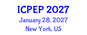 International Conference on Psychoanalysis and Educational Psychology (ICPEP) January 28, 2027 - New York, United States International Conference on Psychoanalysis and Educational Psychology (ICPEP) January 28, 2027 - New York, United States