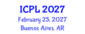 International Conference on Psychoanalysis and Lacan (ICPL) February 25, 2027 - Buenos Aires, Argentina International Conference on Psychoanalysis and Lacan (ICPL) February 25, 2027 - Buenos Aires, Argentina