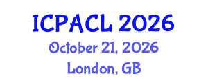 International Conference on Psycholinguistic and Applied Corpus Linguistics (ICPACL) October 21, 2026 - London, United Kingdom