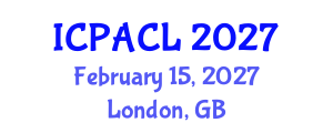International Conference on Psycholinguistic and Applied Corpus Linguistics (ICPACL) February 15, 2027 - London, United Kingdom