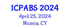 International Conference on Psychological and Behavioural Sciences (ICPABS) April 25, 2024 - Nicosia, Cyprus