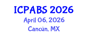 International Conference on Psychological and Behavioural Sciences (ICPABS) April 06, 2026 - Cancún, Mexico International Conference on Psychological and Behavioural Sciences (ICPABS) April 06, 2026 - Cancún, Mexico