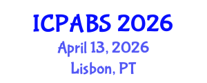 International Conference on Psychological and Behavioural Sciences (ICPABS) April 13, 2026 - Lisbon, Portugal