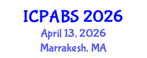 International Conference on Psychological and Behavioural Sciences (ICPABS) April 13, 2026 - Marrakesh, Morocco