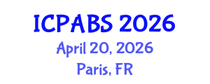 International Conference on Psychological and Behavioural Sciences (ICPABS) April 20, 2026 - Paris, France
