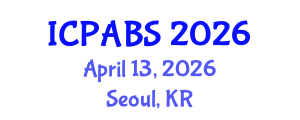International Conference on Psychological and Behavioural Sciences (ICPABS) April 13, 2026 - Seoul, Republic of Korea