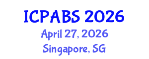 International Conference on Psychological and Behavioural Sciences (ICPABS) April 27, 2026 - Singapore, Singapore