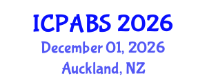 International Conference on Psychological and Behavioural Sciences (ICPABS) December 01, 2026 - Auckland, New Zealand