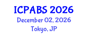 International Conference on Psychological and Behavioural Sciences (ICPABS) December 02, 2026 - Tokyo, Japan International Conference on Psychological and Behavioural Sciences (ICPABS) December 02, 2026 - Tokyo, Japan