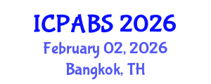 International Conference on Psychological and Behavioural Sciences (ICPABS) February 02, 2026 - Bangkok, Thailand International Conference on Psychological and Behavioural Sciences (ICPABS) February 02, 2026 - Bangkok, Thailand