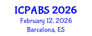 International Conference on Psychological and Behavioural Sciences (ICPABS) February 12, 2026 - Barcelona, Spain International Conference on Psychological and Behavioural Sciences (ICPABS) February 12, 2026 - Barcelona, Spain