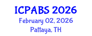 International Conference on Psychological and Behavioural Sciences (ICPABS) February 02, 2026 - Pattaya, Thailand International Conference on Psychological and Behavioural Sciences (ICPABS) February 02, 2026 - Pattaya, Thailand