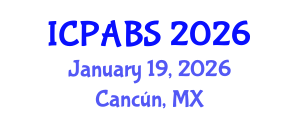 International Conference on Psychological and Behavioural Sciences (ICPABS) January 19, 2026 - Cancún, Mexico International Conference on Psychological and Behavioural Sciences (ICPABS) January 19, 2026 - Cancún, Mexico