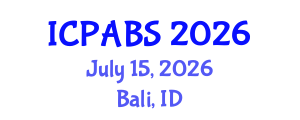 International Conference on Psychological and Behavioural Sciences (ICPABS) July 15, 2026 - Bali, Indonesia
