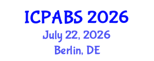 International Conference on Psychological and Behavioural Sciences (ICPABS) July 22, 2026 - Berlin, Germany
