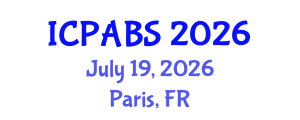 International Conference on Psychological and Behavioural Sciences (ICPABS) July 19, 2026 - Paris, France