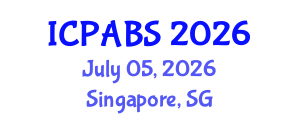 International Conference on Psychological and Behavioural Sciences (ICPABS) July 05, 2026 - Singapore, Singapore