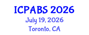 International Conference on Psychological and Behavioural Sciences (ICPABS) July 19, 2026 - Toronto, Canada International Conference on Psychological and Behavioural Sciences (ICPABS) July 19, 2026 - Toronto, Canada