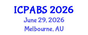 International Conference on Psychological and Behavioural Sciences (ICPABS) June 29, 2026 - Melbourne, Australia International Conference on Psychological and Behavioural Sciences (ICPABS) June 29, 2026 - Melbourne, Australia
