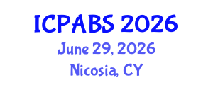 International Conference on Psychological and Behavioural Sciences (ICPABS) June 29, 2026 - Nicosia, Cyprus