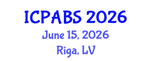 International Conference on Psychological and Behavioural Sciences (ICPABS) June 15, 2026 - Riga, Latvia International Conference on Psychological and Behavioural Sciences (ICPABS) June 15, 2026 - Riga, Latvia