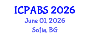 International Conference on Psychological and Behavioural Sciences (ICPABS) June 01, 2026 - Sofia, Bulgaria International Conference on Psychological and Behavioural Sciences (ICPABS) June 01, 2026 - Sofia, Bulgaria