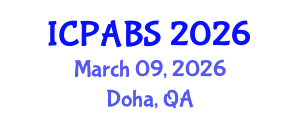 International Conference on Psychological and Behavioural Sciences (ICPABS) March 09, 2026 - Doha, Qatar International Conference on Psychological and Behavioural Sciences (ICPABS) March 09, 2026 - Doha, Qatar