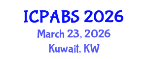 International Conference on Psychological and Behavioural Sciences (ICPABS) March 23, 2026 - Kuwait, Kuwait International Conference on Psychological and Behavioural Sciences (ICPABS) March 23, 2026 - Kuwait, Kuwait
