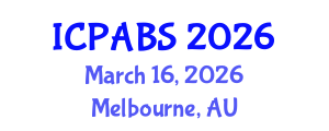 International Conference on Psychological and Behavioural Sciences (ICPABS) March 16, 2026 - Melbourne, Australia International Conference on Psychological and Behavioural Sciences (ICPABS) March 16, 2026 - Melbourne, Australia