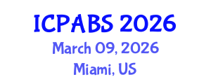 International Conference on Psychological and Behavioural Sciences (ICPABS) March 09, 2026 - Miami, United States International Conference on Psychological and Behavioural Sciences (ICPABS) March 09, 2026 - Miami, United States