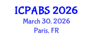 International Conference on Psychological and Behavioural Sciences (ICPABS) March 30, 2026 - Paris, France
