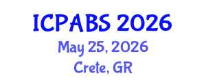 International Conference on Psychological and Behavioural Sciences (ICPABS) May 25, 2026 - Crete, Greece