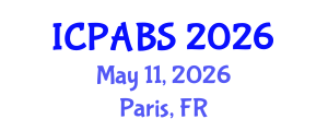 International Conference on Psychological and Behavioural Sciences (ICPABS) May 11, 2026 - Paris, France