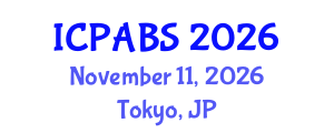 International Conference on Psychological and Behavioural Sciences (ICPABS) November 11, 2026 - Tokyo, Japan International Conference on Psychological and Behavioural Sciences (ICPABS) November 11, 2026 - Tokyo, Japan