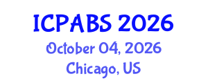International Conference on Psychological and Behavioural Sciences (ICPABS) October 04, 2026 - Chicago, United States International Conference on Psychological and Behavioural Sciences (ICPABS) October 04, 2026 - Chicago, United States