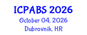 International Conference on Psychological and Behavioural Sciences (ICPABS) October 04, 2026 - Dubrovnik, Croatia International Conference on Psychological and Behavioural Sciences (ICPABS) October 04, 2026 - Dubrovnik, Croatia