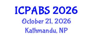 International Conference on Psychological and Behavioural Sciences (ICPABS) October 21, 2026 - Kathmandu, Nepal International Conference on Psychological and Behavioural Sciences (ICPABS) October 21, 2026 - Kathmandu, Nepal